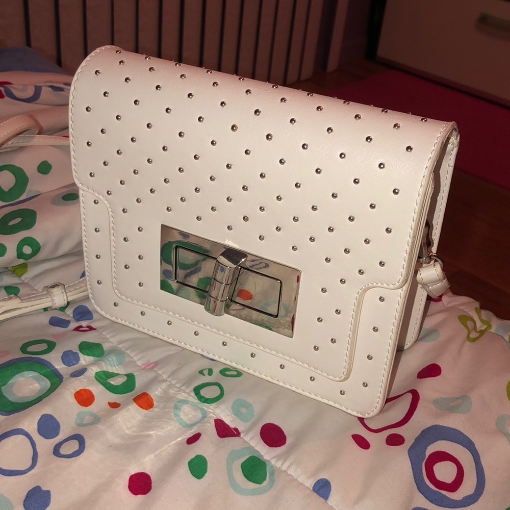 Beautiful White Dream Control Crossbody Bag